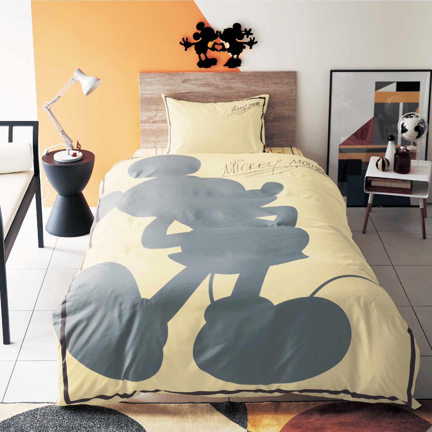  Mickey Sheet Duvet Cover Set of 3 (Single/Double) 