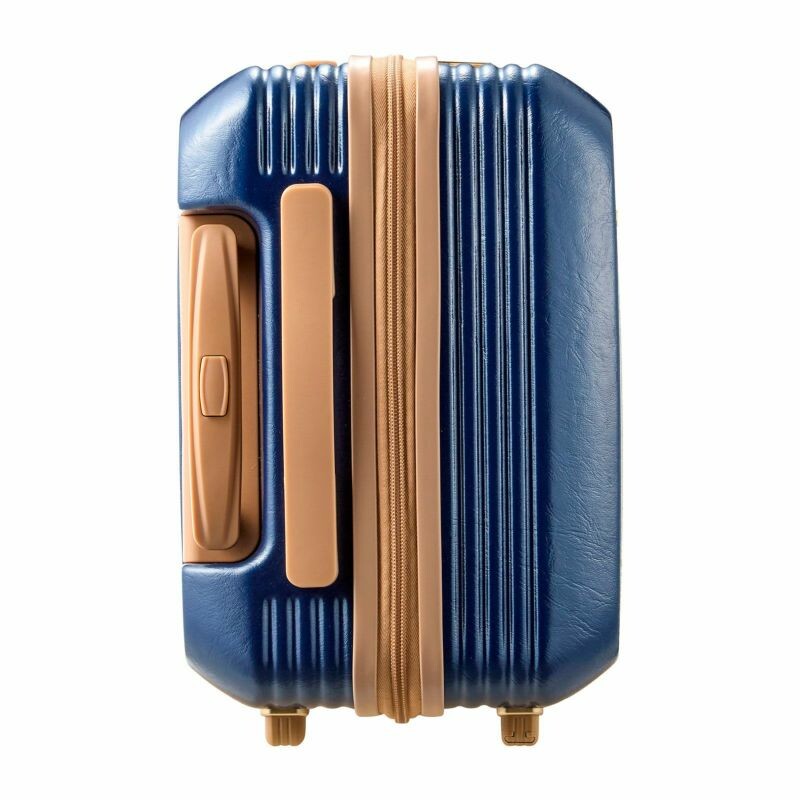 Osamu Suitcase Zipper Type Navy (S/M)