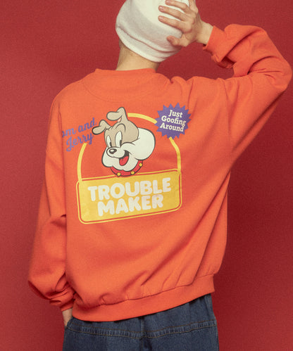  SEQUENZ meets TOM&JERRY TROUBLE MAKER SWEATSHIRT