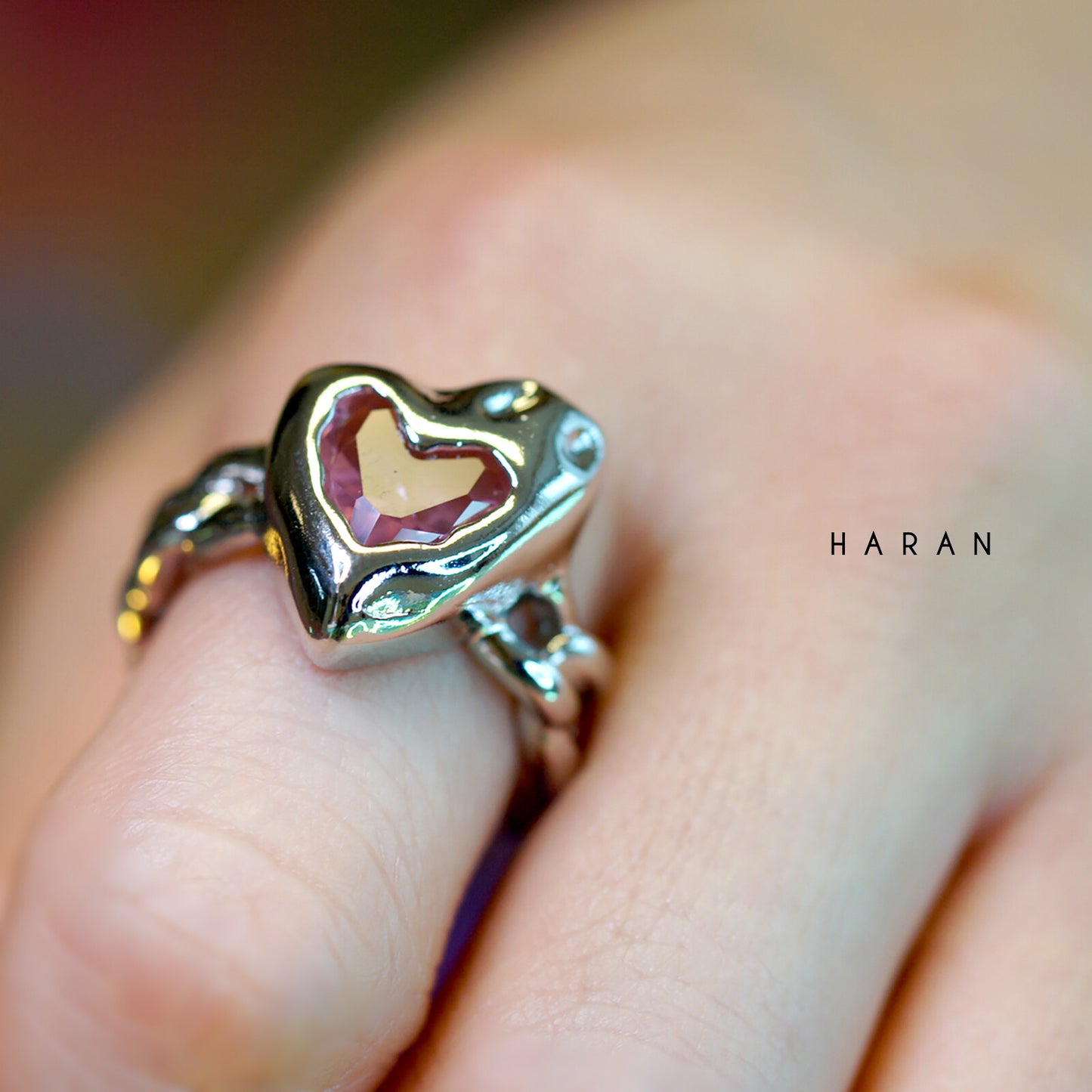 Pink Sweet Heart Ring