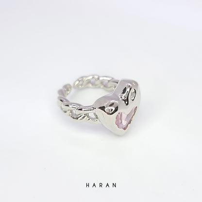 Pink Sweet Heart Ring