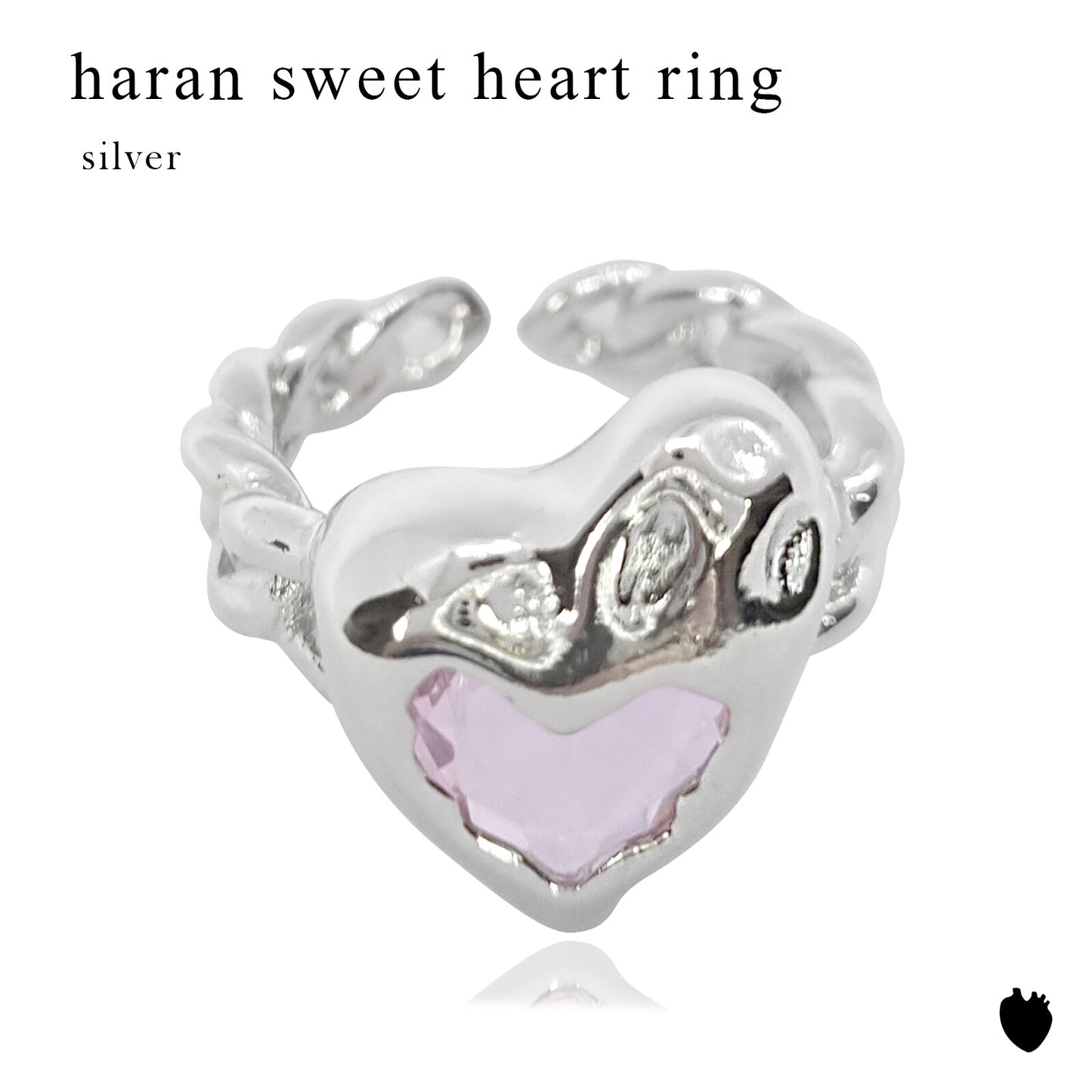 Pink Sweet Heart Ring