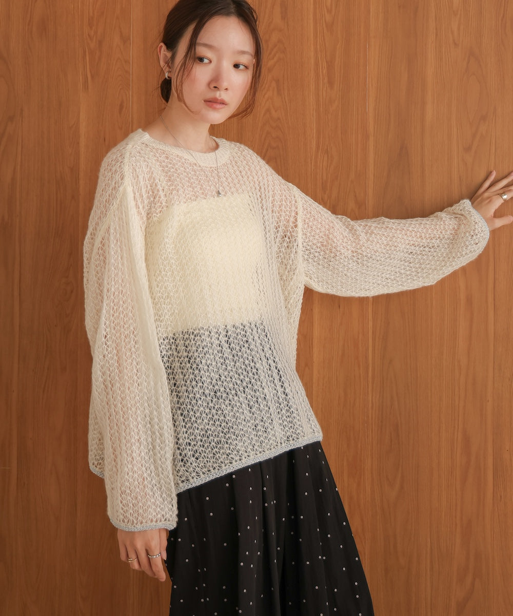 Openwork Knit Top