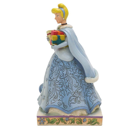  Disney Traditions Christmas Cinderella & Belle Ornaments 