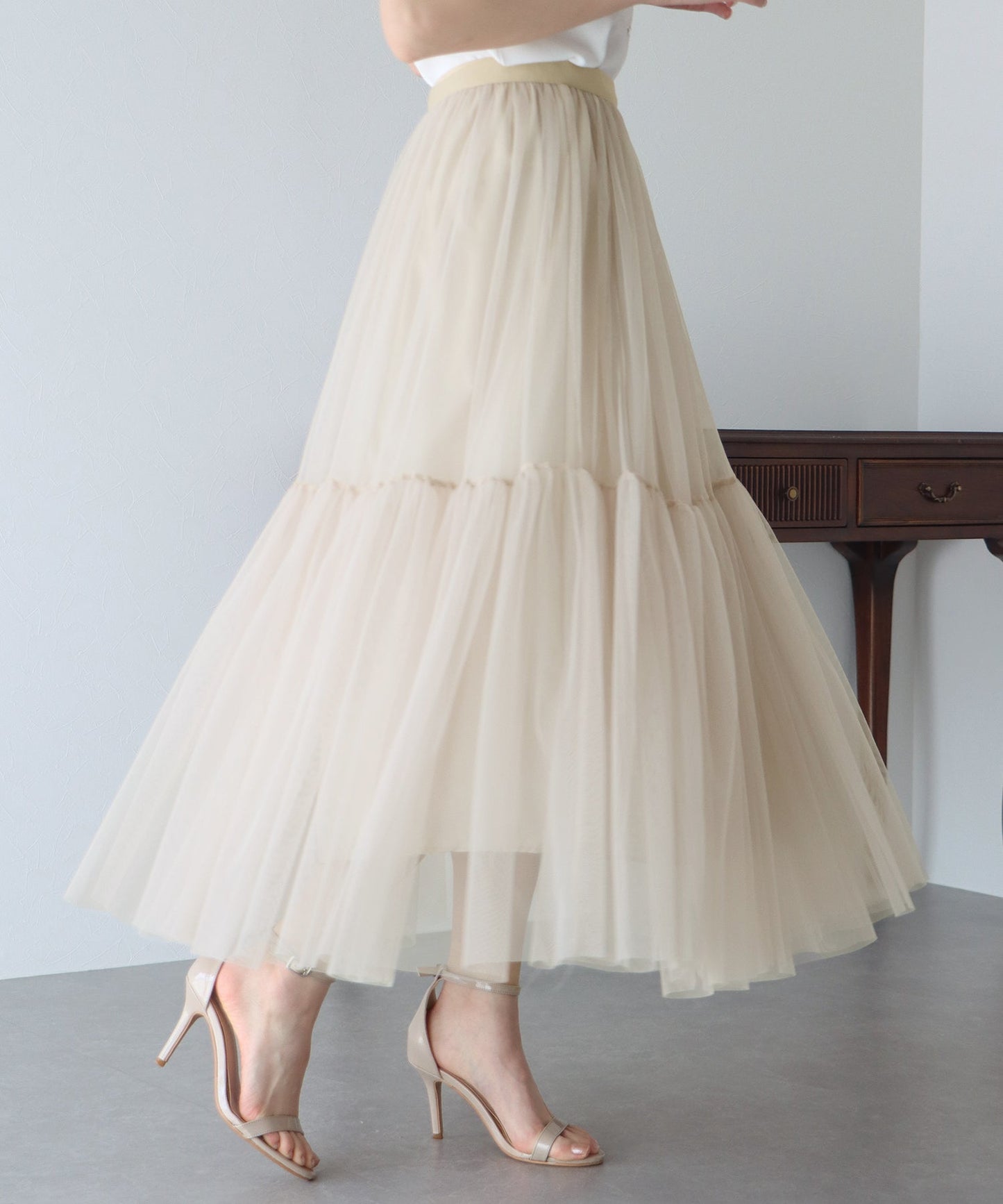 Tulle Tiered Skirt