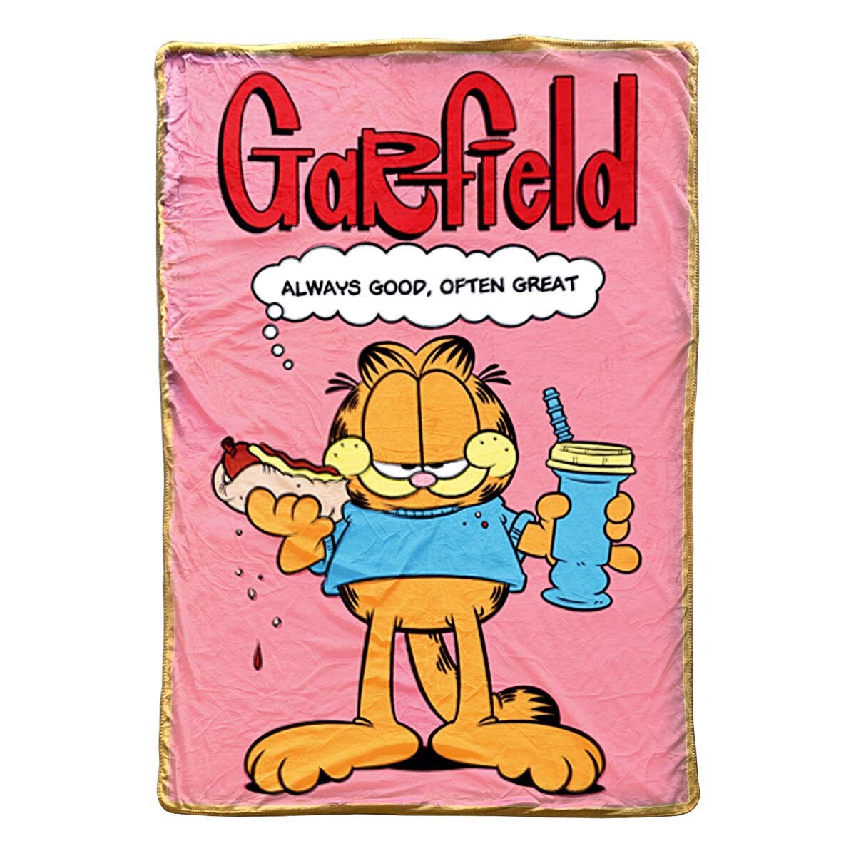 GARFIELD Boa Blanket