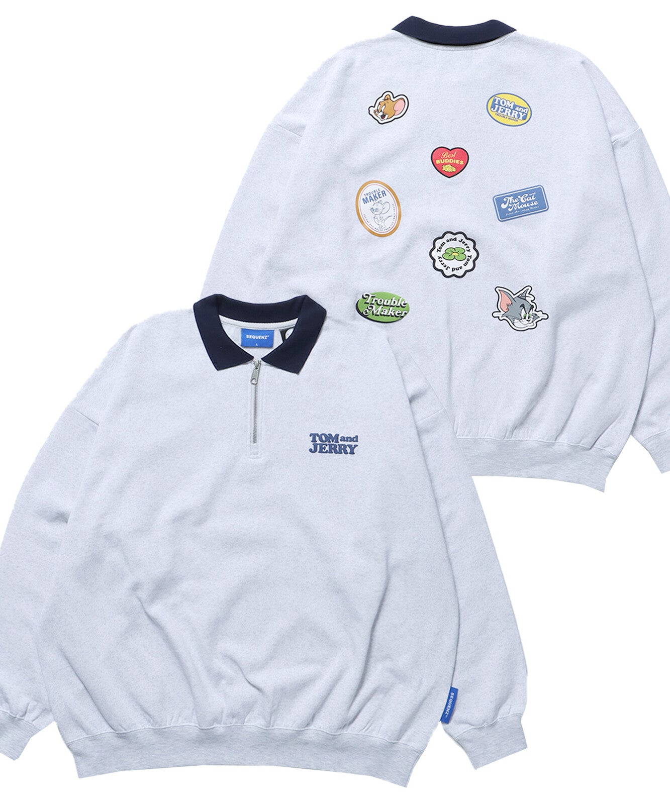 TOM&JERRY POLO SWEAT SHIRT