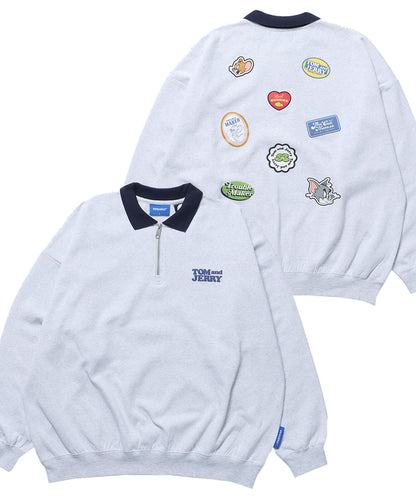 TOM&JERRY POLO SWEAT SHIRT