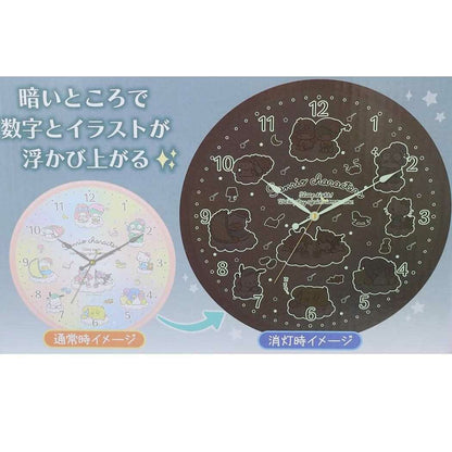 Sanrio Dream Glowing Wall Clock