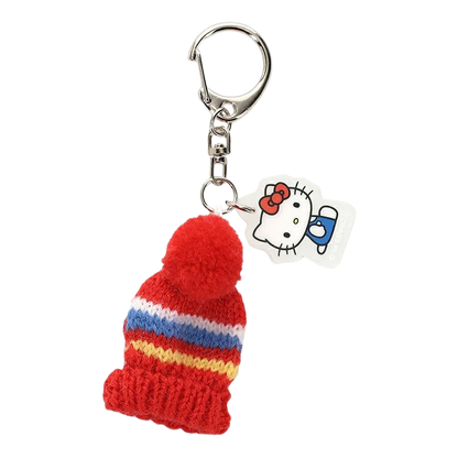 Sanrio Miniature Knit Hat and Mittens Keychain Set