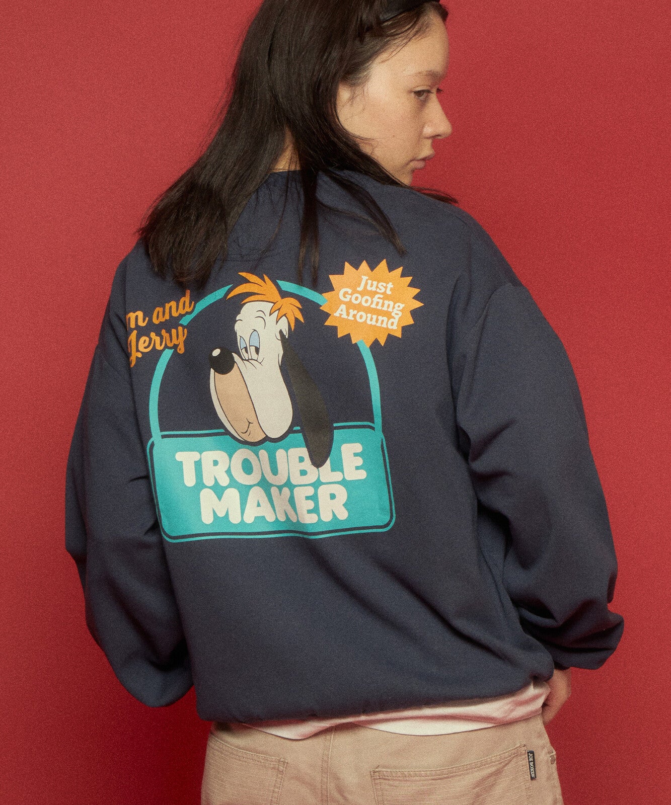 SEQUENZ meets TOM&JERRY TROUBLE MAKER SWEATSHIRT