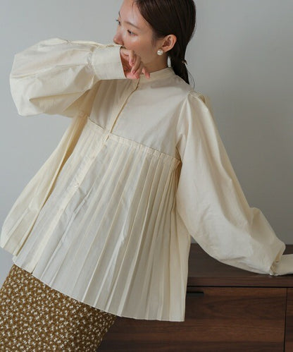 Pleated Shirt