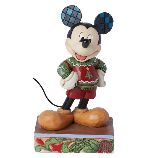 Disney Traditions Mickey & Minnie Christmas Sweater