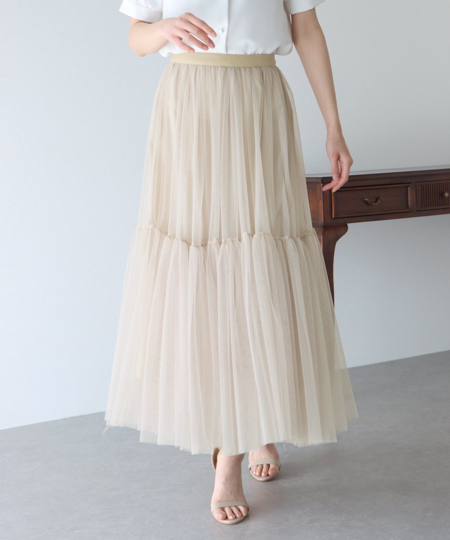 Tulle Tiered Skirt