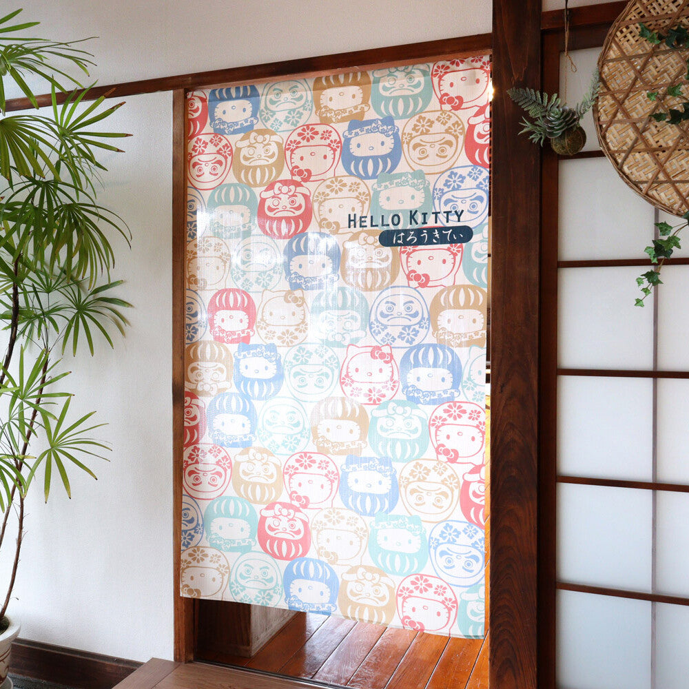  Sanrio Hello Kitty Daruma door curtain 