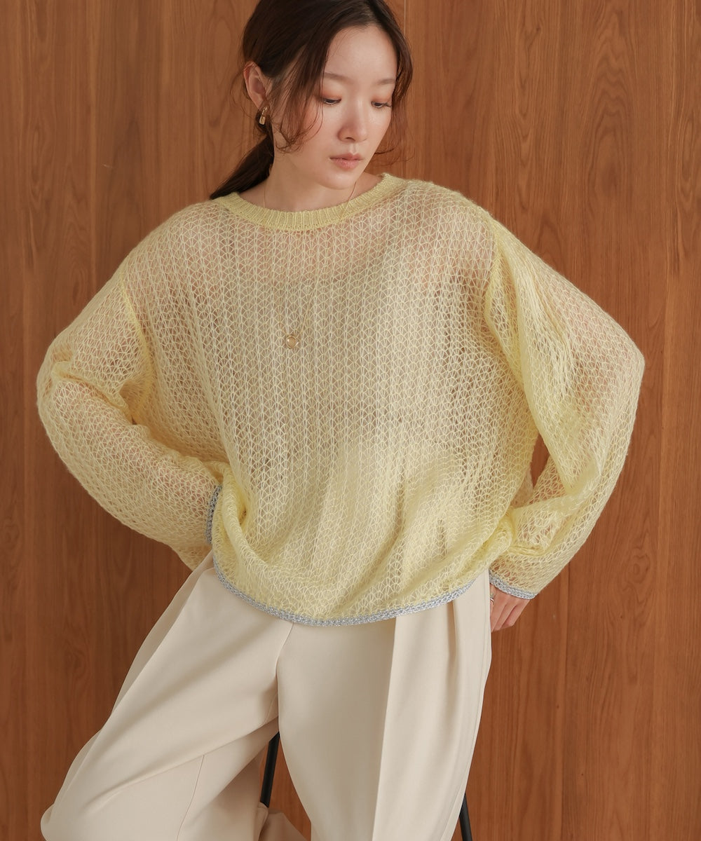 Openwork Knit Top