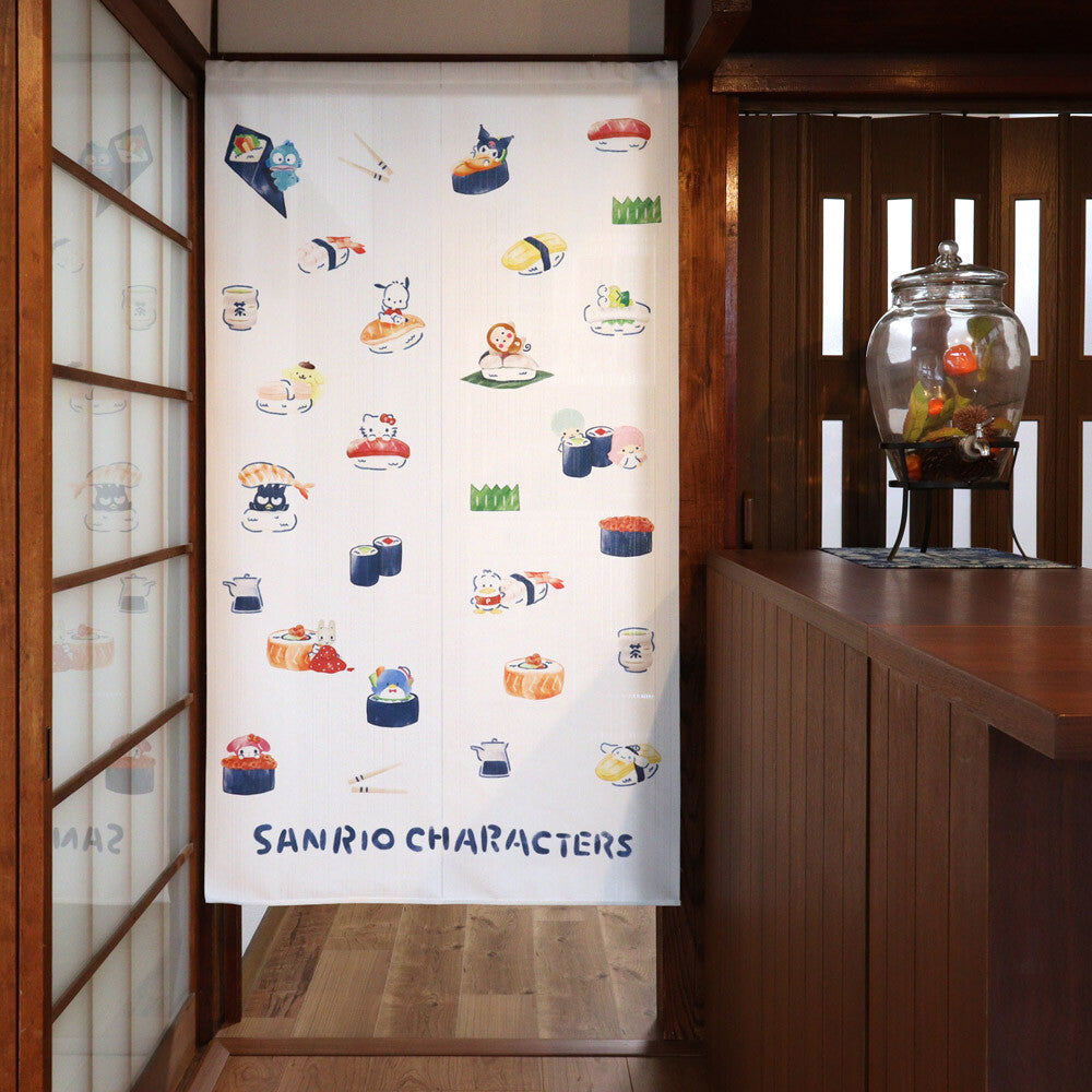 Sanrio Sushi Door Curtain