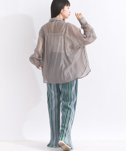 Sheer Lyocell Shirt