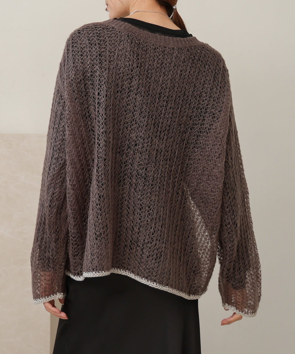 Openwork Knit Top