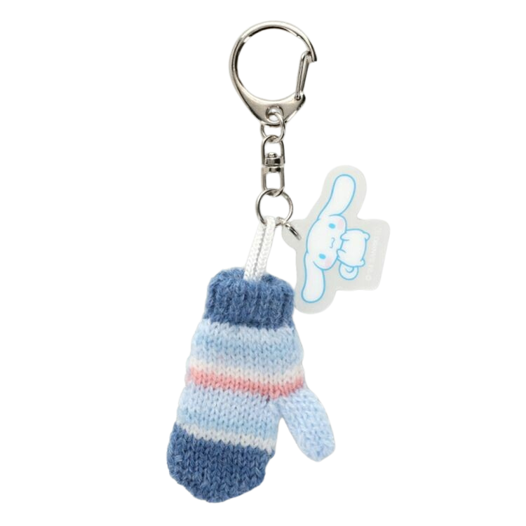 Sanrio Miniature Knit Hat and Mittens Keychain Set