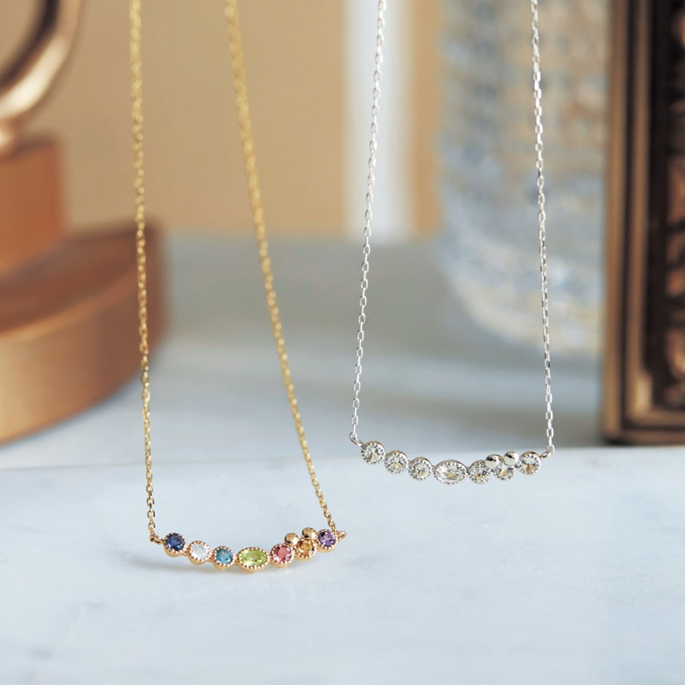 Mickey Motif Eternity Necklace