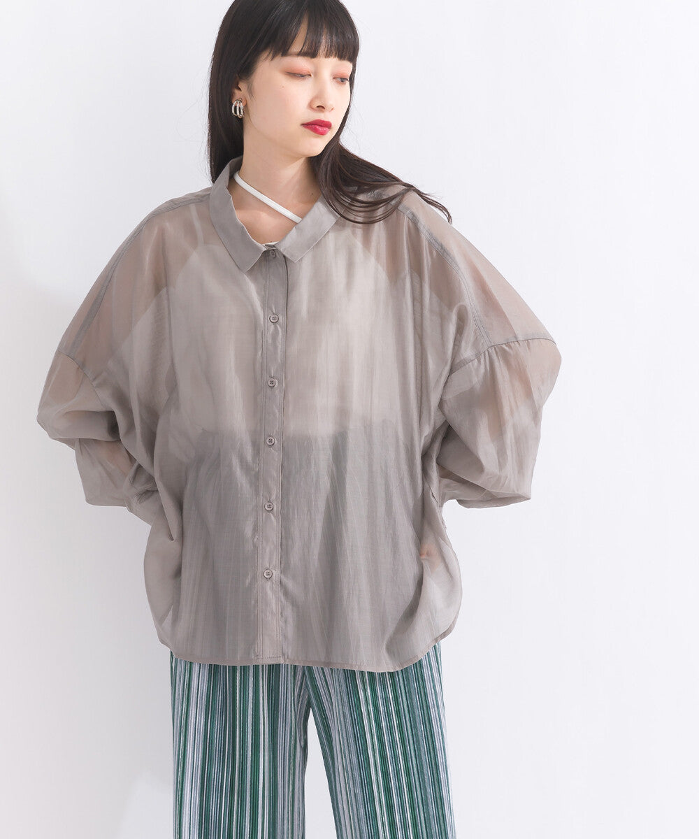 Sheer Lyocell Shirt