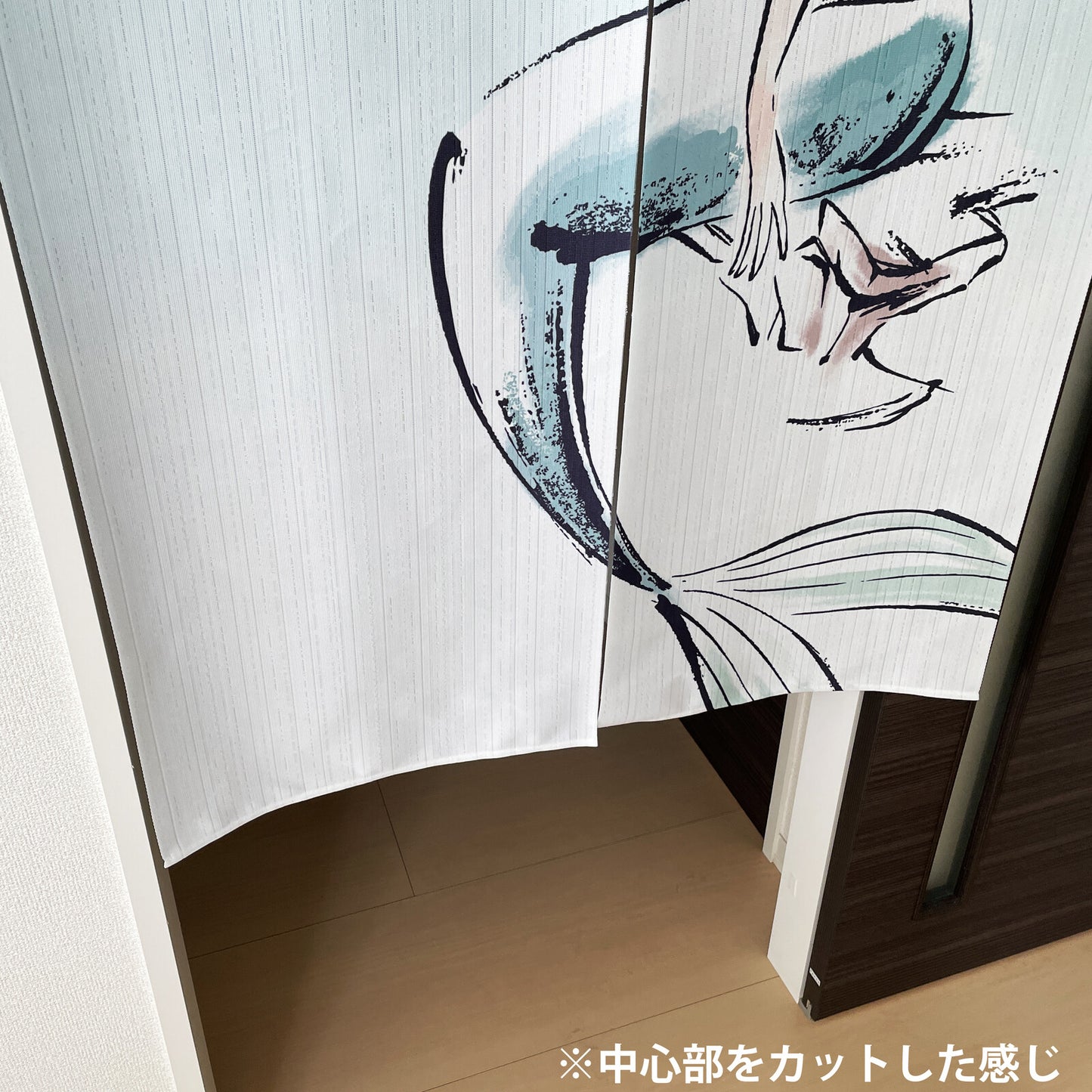  Disney Ariel door curtain made in Japan 