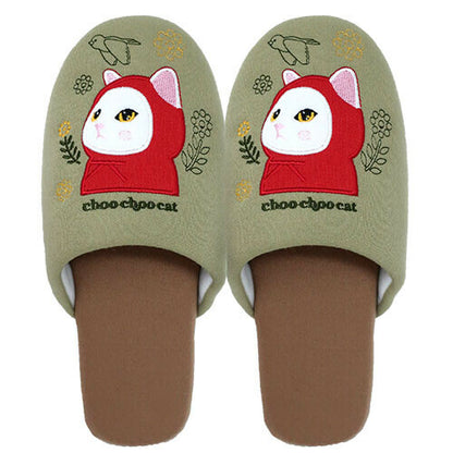 ChooChoo Cat Slippers Set