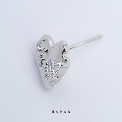 Mini Heart Earrings