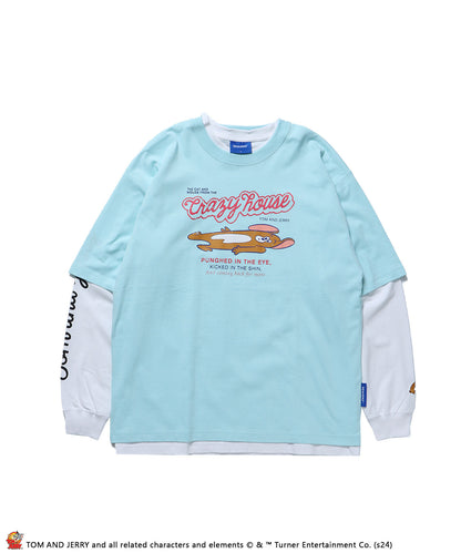 TOM&JERRY VINTAGE LIKE TEE LAYERED