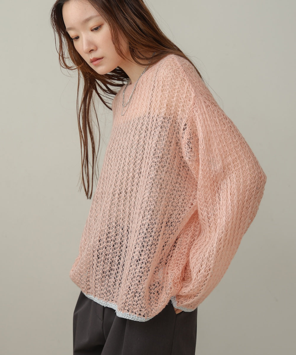 Openwork Knit Top