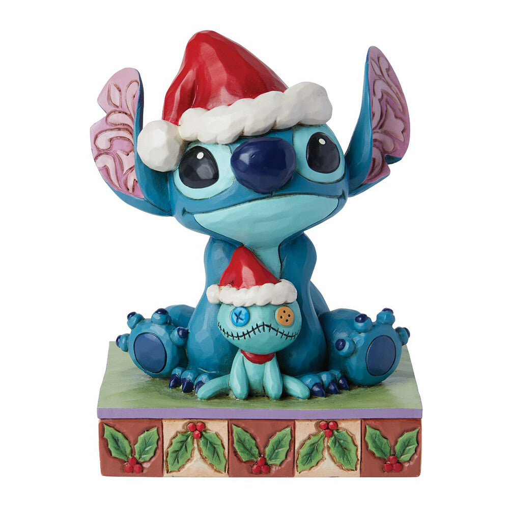 Disney Traditions Stitch & Scrump Christmas Buddies