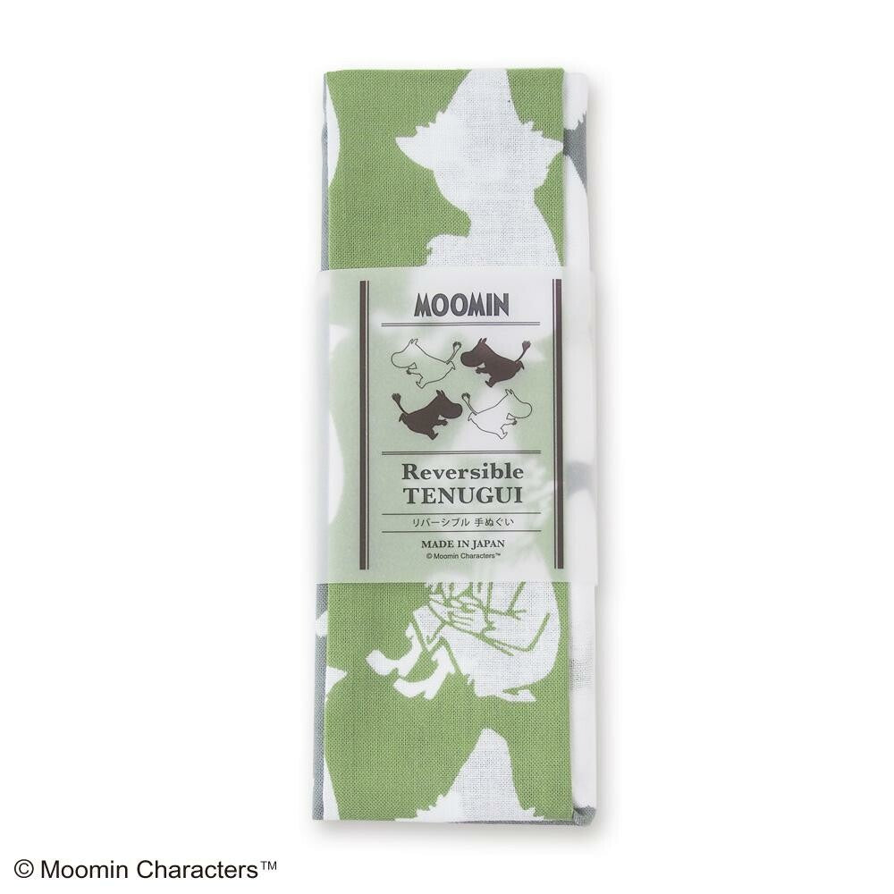 Moomin Characters Reversible Hand Towel