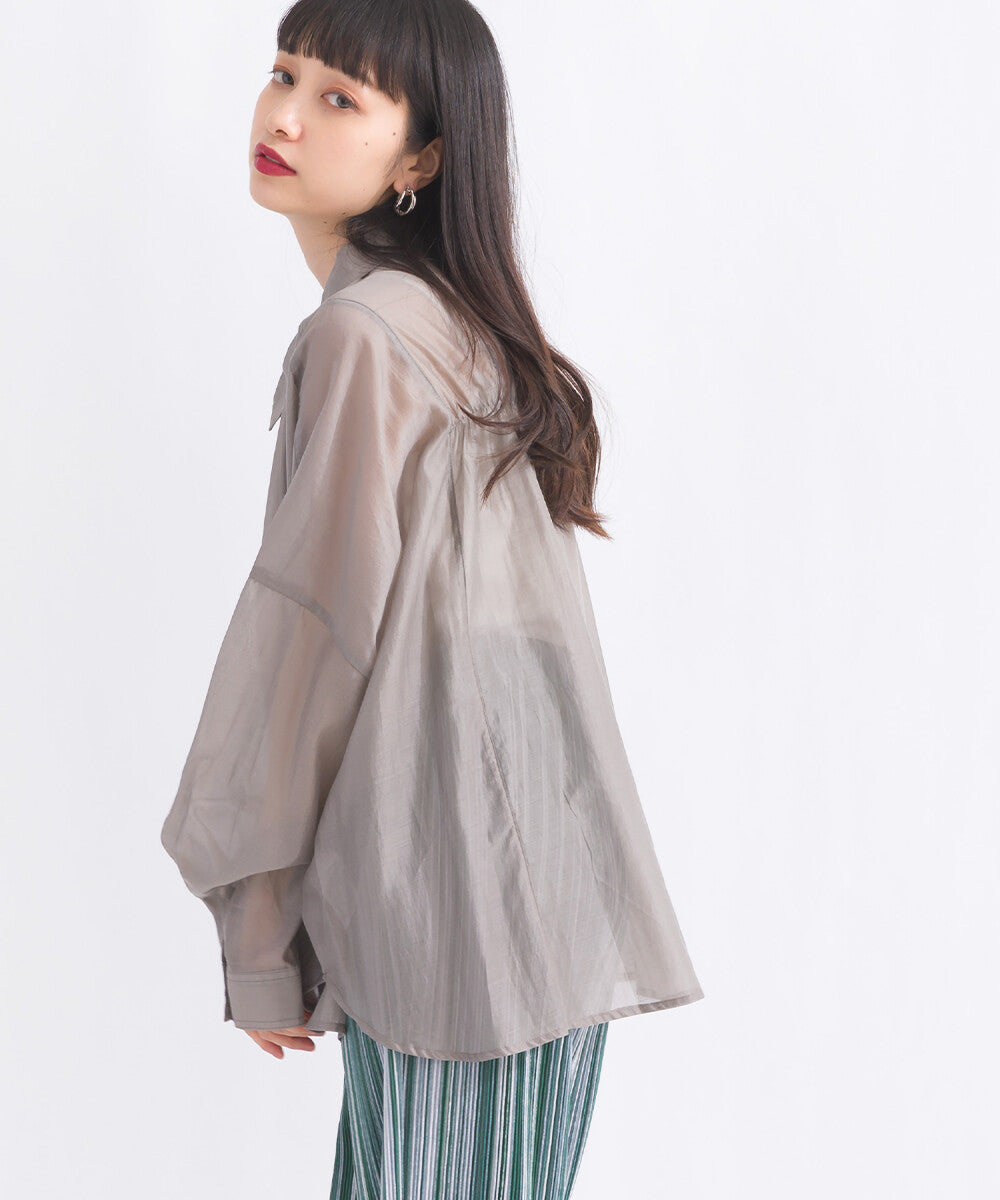 Sheer Lyocell Shirt