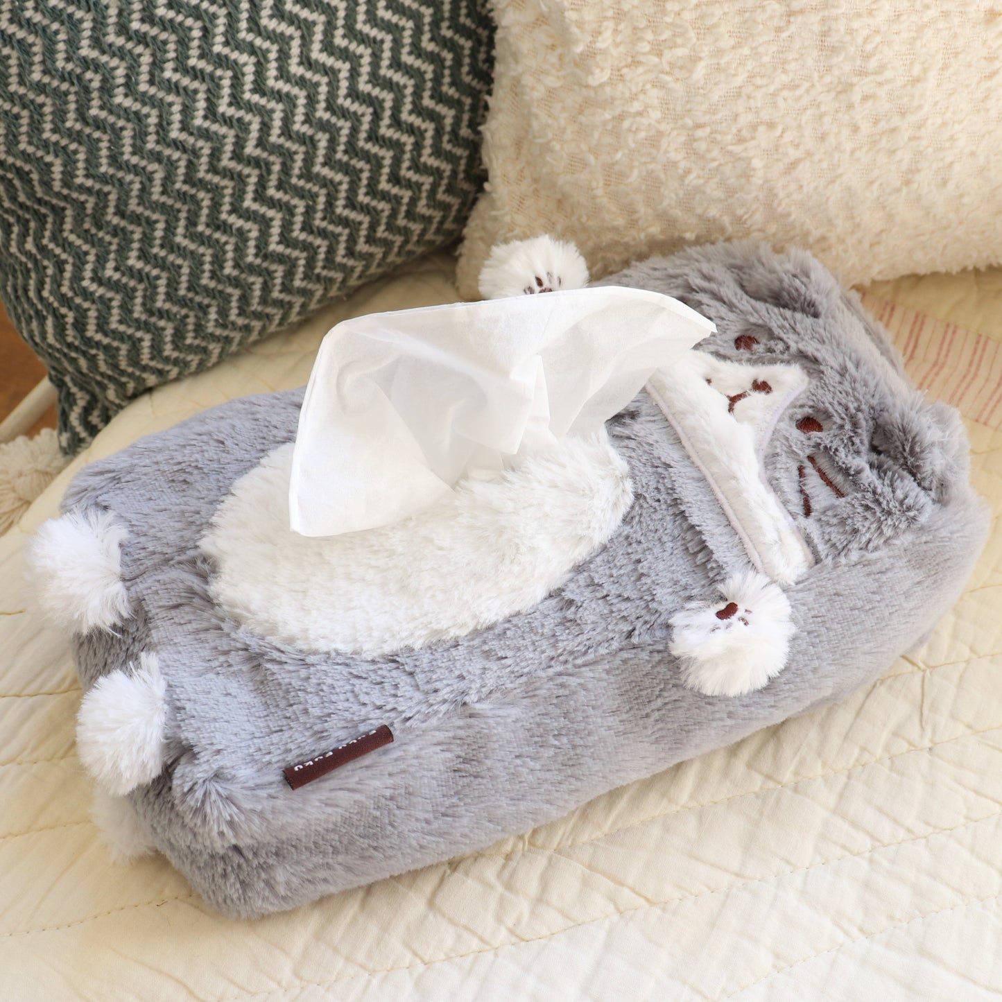 Fuku Fuku Nyanko Burarin Tissue Box Cover