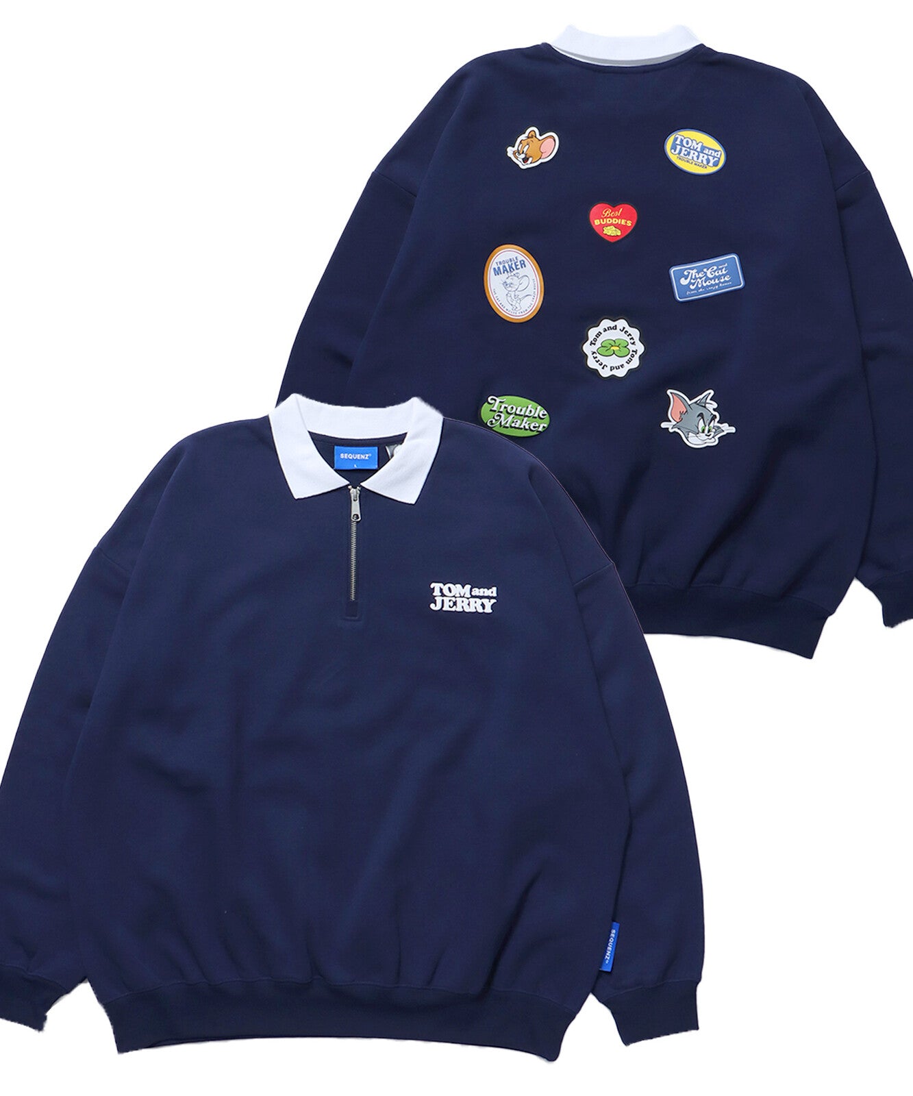 TOM&JERRY POLO SWEAT SHIRT