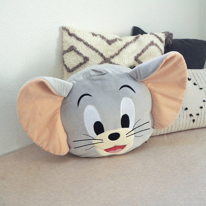 TOM&JERRY 臉形攬枕(Nibbles/Tom/Jerry)