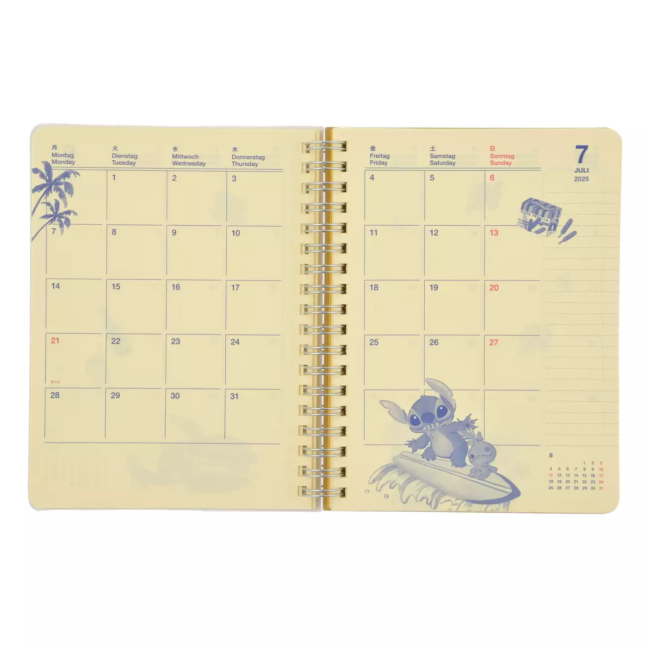 Disney Calendar＆Organizer 2025