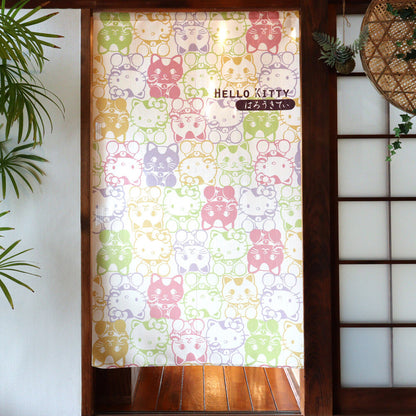  Sanrio Hello Kitty Lucky Cat Door Curtain 