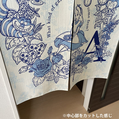  Disney Alice in Wonderland door curtain made in Japan 
