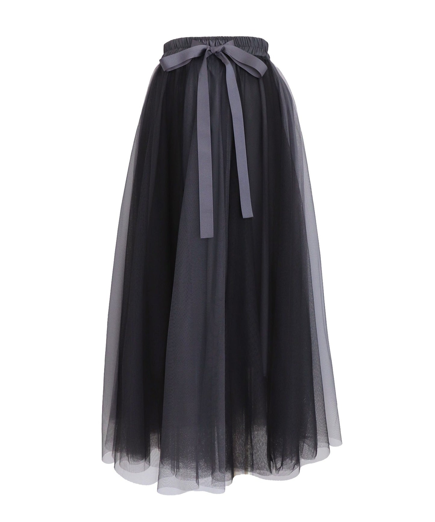 Gradient Volume Tulle Skirt