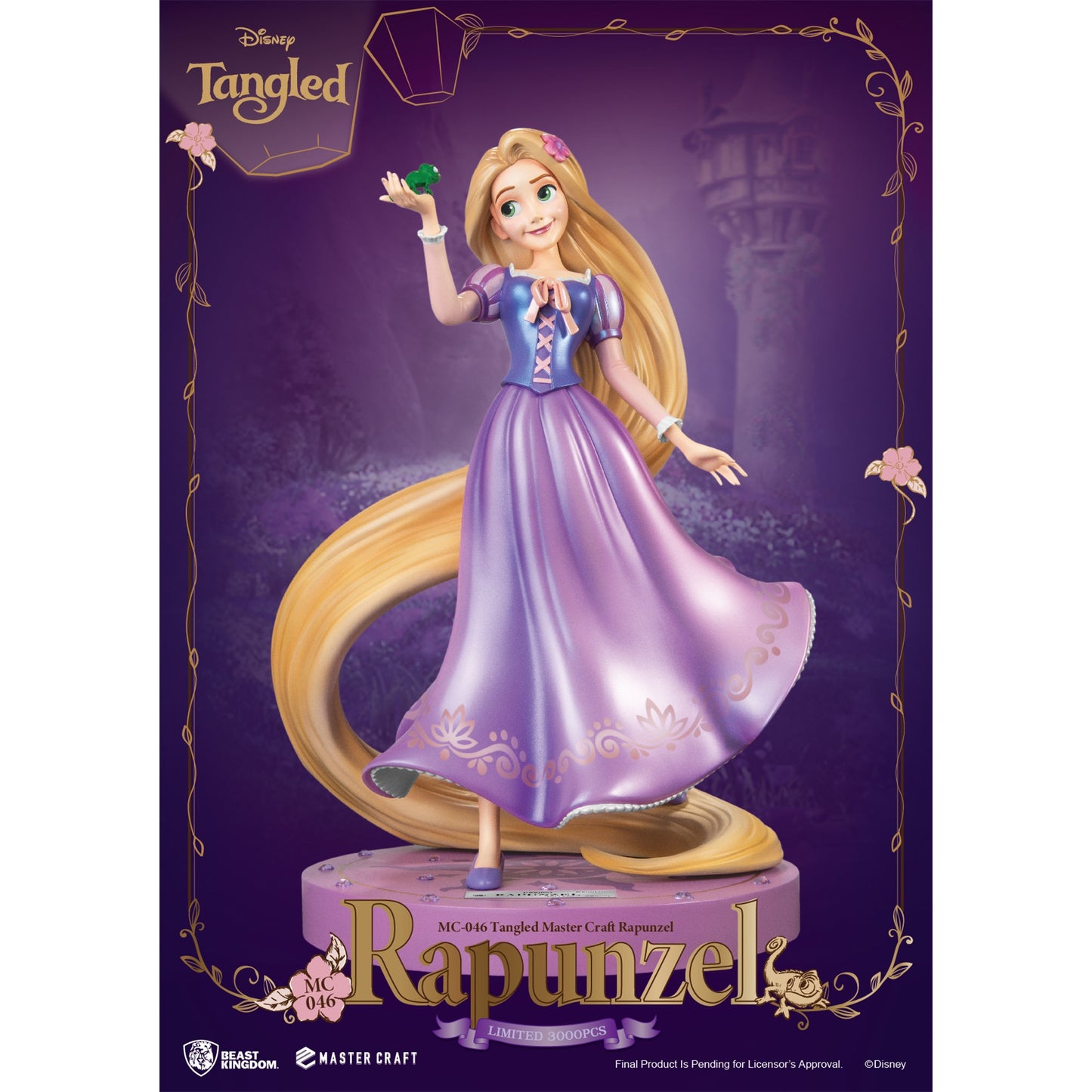 Beast Kingdom Rapunzel Master Craft Limited Edition Figurine, Tangled