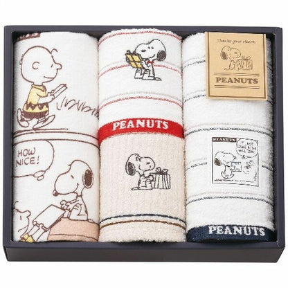 Snoopy Towel Set Made in Japan