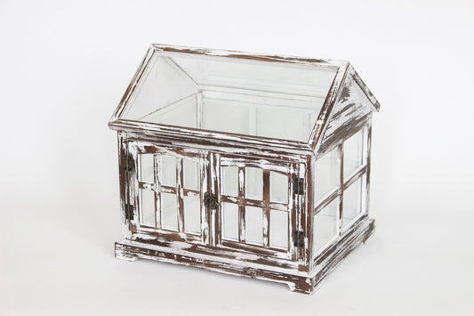 Glass House Container Decoration