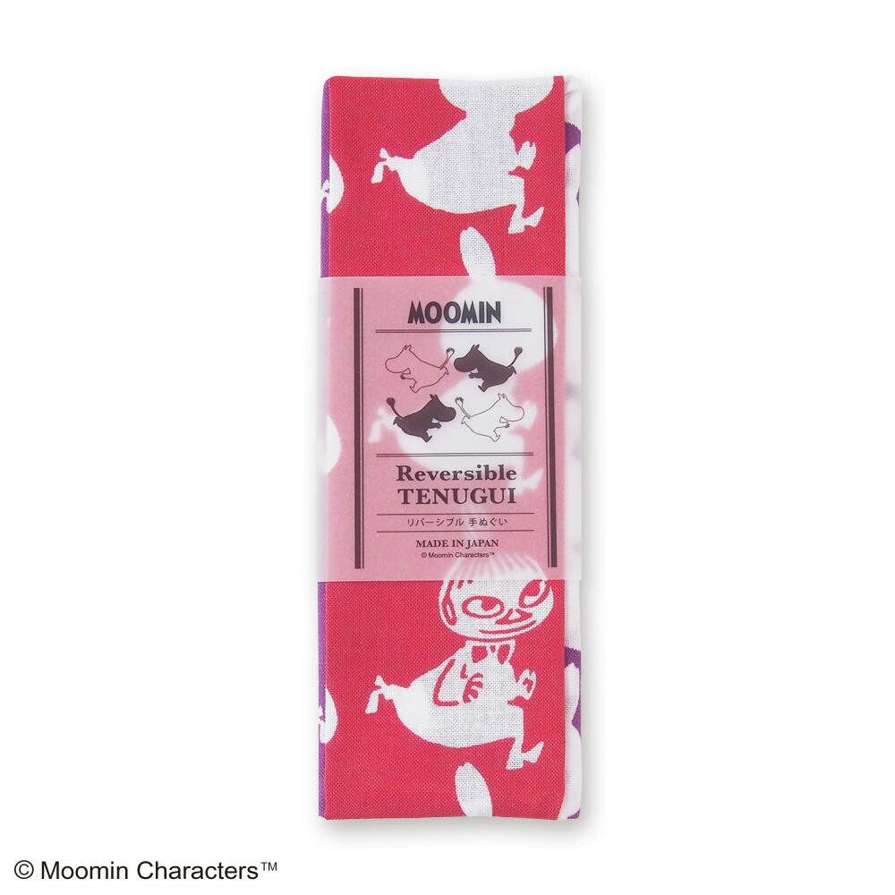 Moomin Characters Reversible Hand Towel