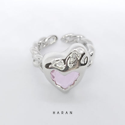 Pink Sweet Heart Ring