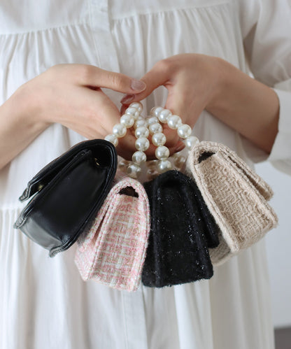 Pearl Handle 2-Way Mini Bag