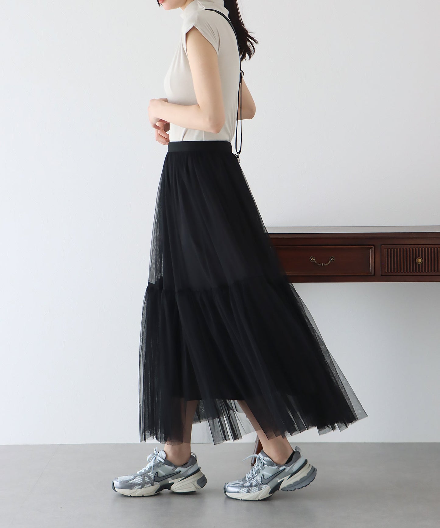 Tulle Tiered Skirt