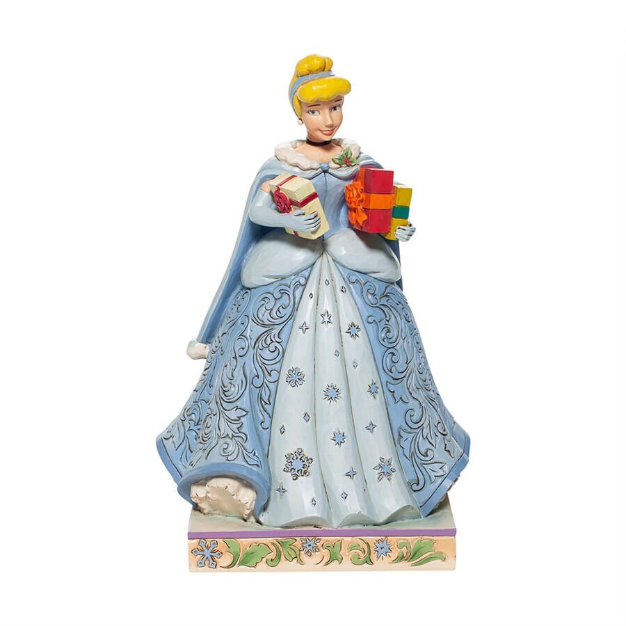 Disney Traditions Christmas Cinderella & Belle 擺設