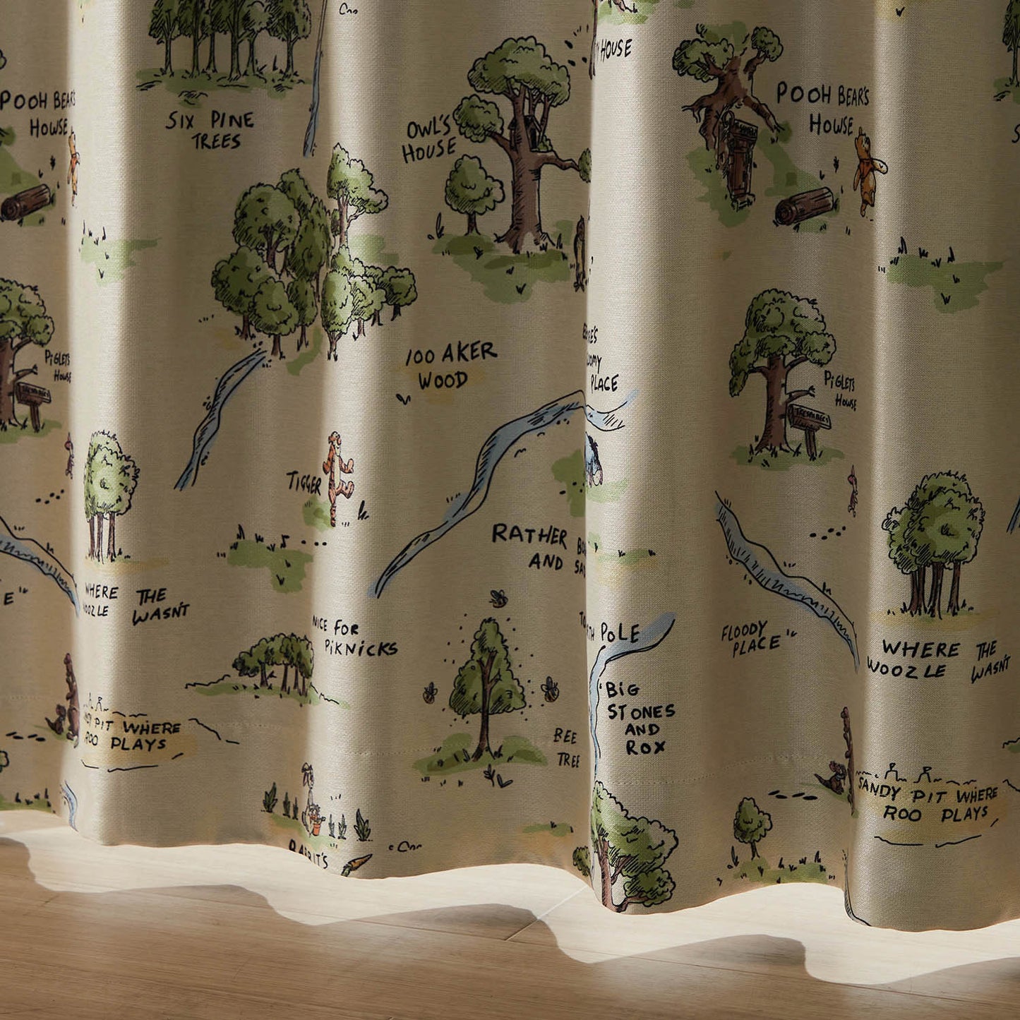  Winnie the pooh blackout thermal curtains 